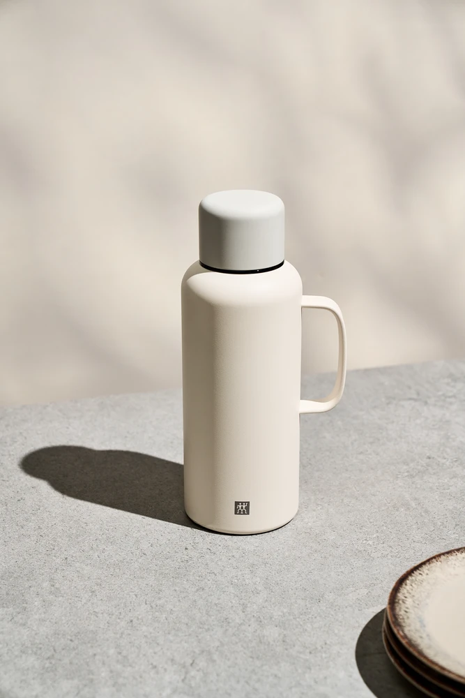 ZWILLING THERMO PLUS Termo puodelis – 1.2 ltr, kreminė