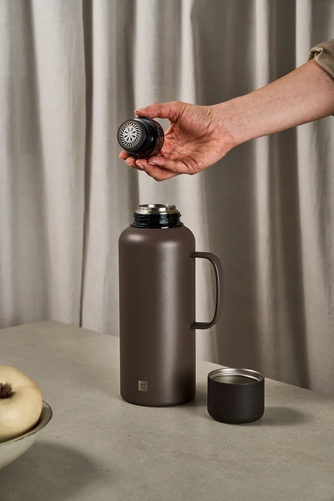 ZWILLING THERMO PLUS Termo puodelis – 1.2 ltr, ruda