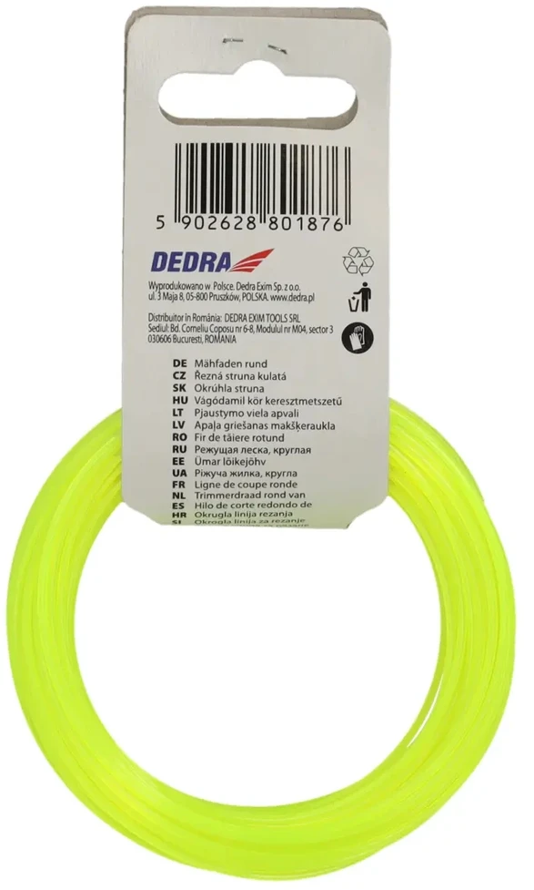 Dedra Pjaustymo viela apvali 16mmx15m