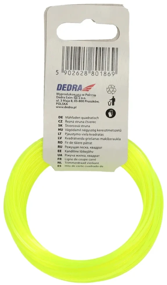 Dedra Pjaustymo viela kvadratas 13mmx15m