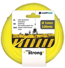 Cellfast Valas Sodo ir statybos virvė 100 m fi=1 mm 100 m