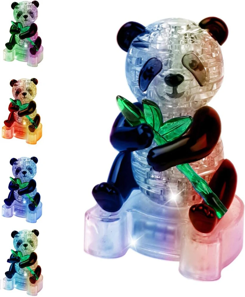 3D galvosūkis Panda Crystal Blocks