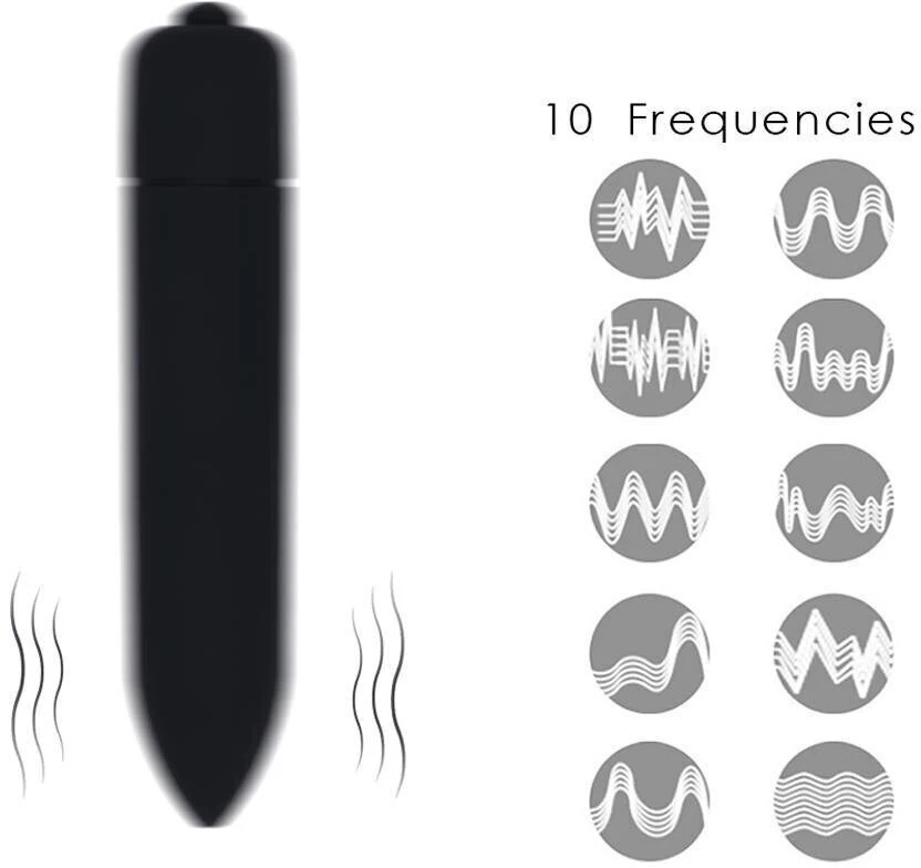 Analinio masažuoklio rinkinys su vibratoriumi, 3 vnt.