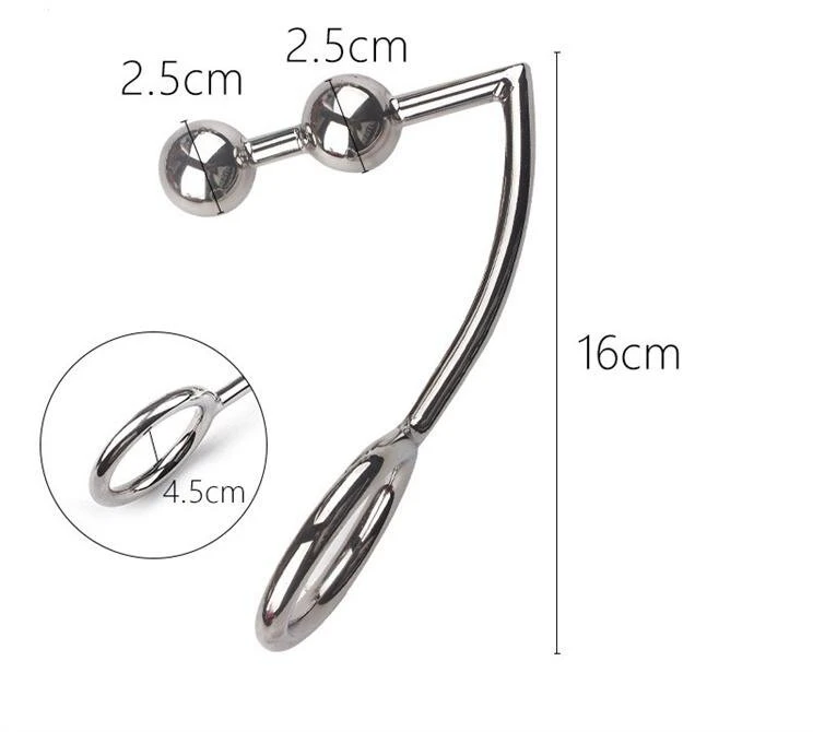 Analinis kablys su gaidžio žiedu 45 mm Anal Hook