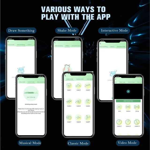 Analinis vibratorius - masažuoklis, nuotolinio valdymo pultas + APP valdymas