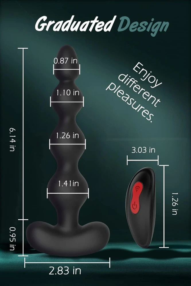 Analinis vibratorius su nuotolinio valdymo pulteliu