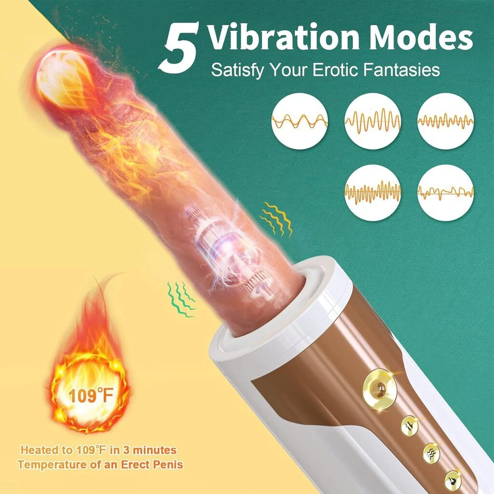 Automatinis dildo su nuotolinio valdymo pulteliu