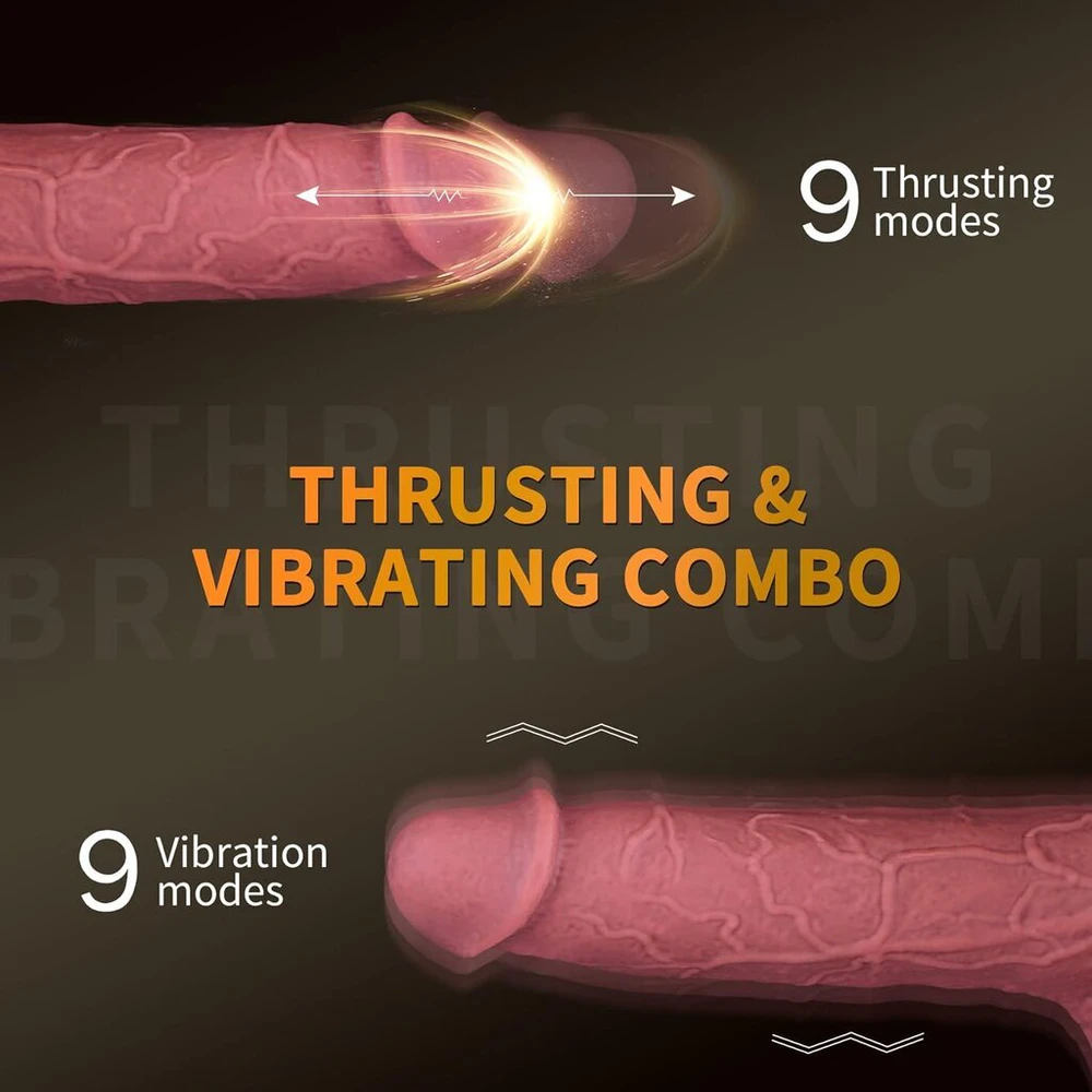 Automatinis dildo su nuotolinio valdymo pulteliu