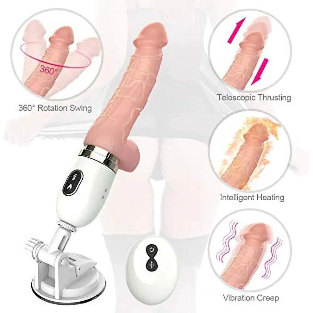 Automatinis dildo su nuotolinio valdymo pulteliu