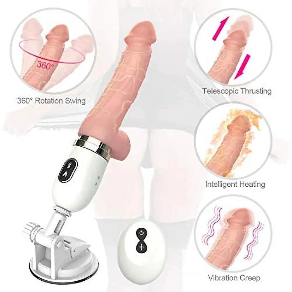 Automatinis dildo su nuotolinio valdymo pulteliu