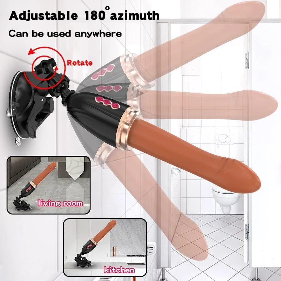 Automatinis dildo su nuotolinio valdymo pulteliu