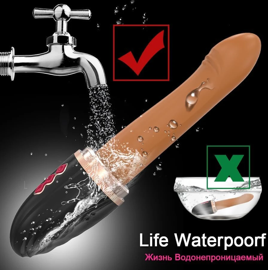 Automatinis dildo su nuotolinio valdymo pulteliu