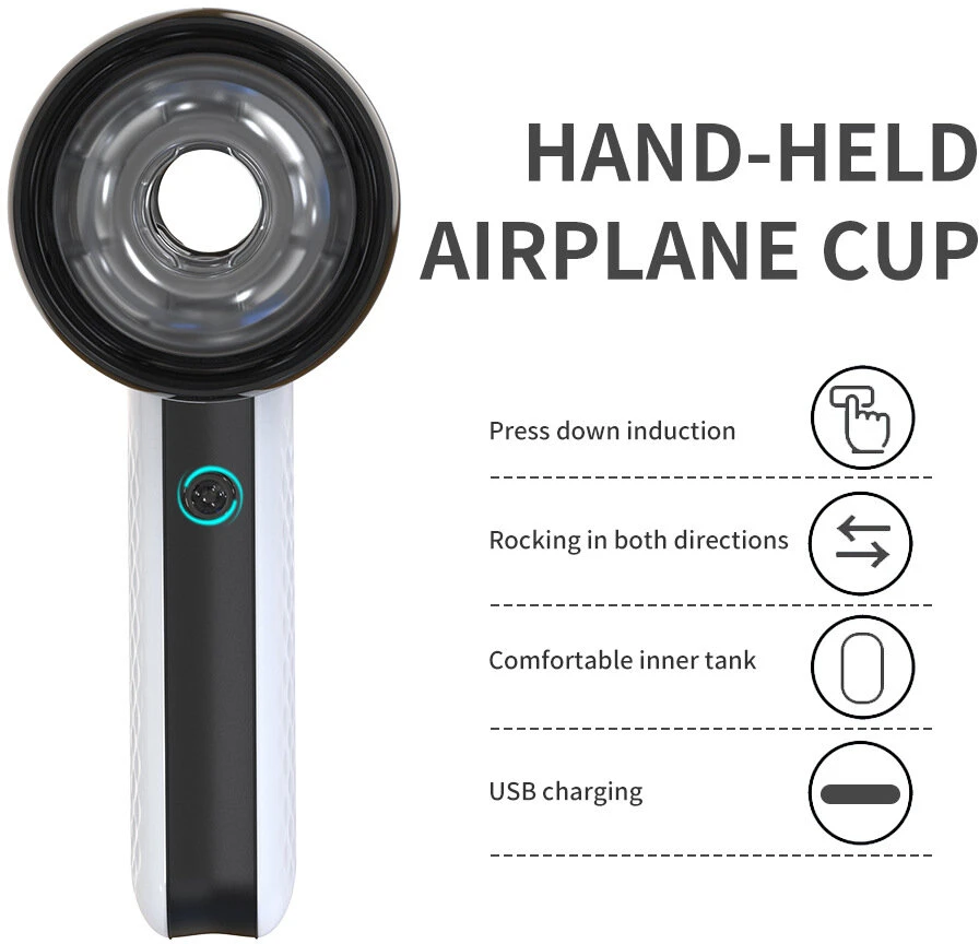 Automatinis masturbatorius 360° Sucking Telescopic Cup