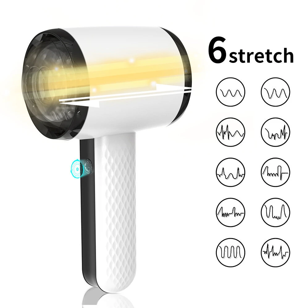 Automatinis masturbatorius 360° Sucking Telescopic Cup