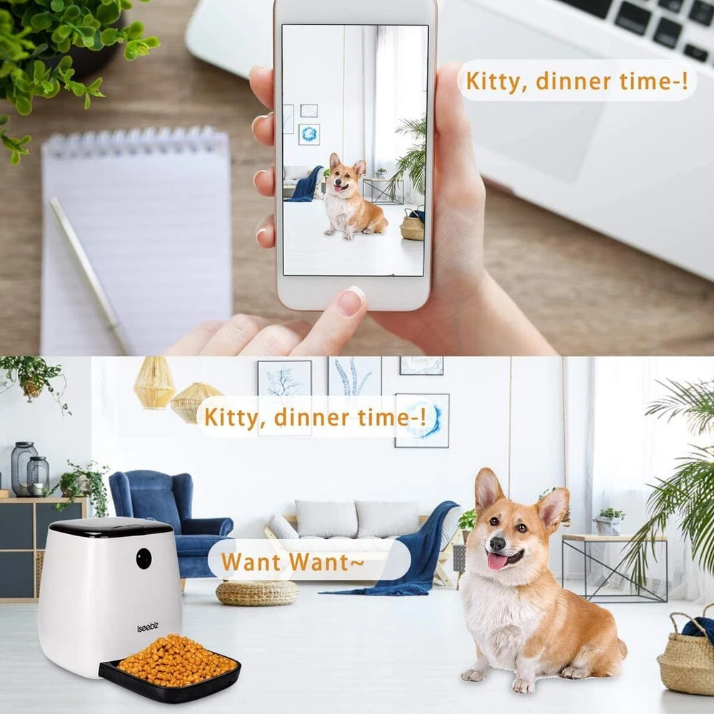 Automatinis šėrykla augintiniams su APP valdymu