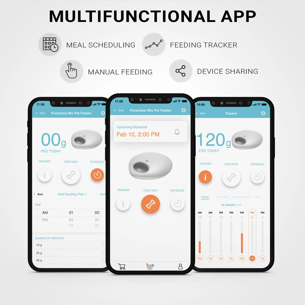 Automatinis šėrykla augintiniams su APP valdymu