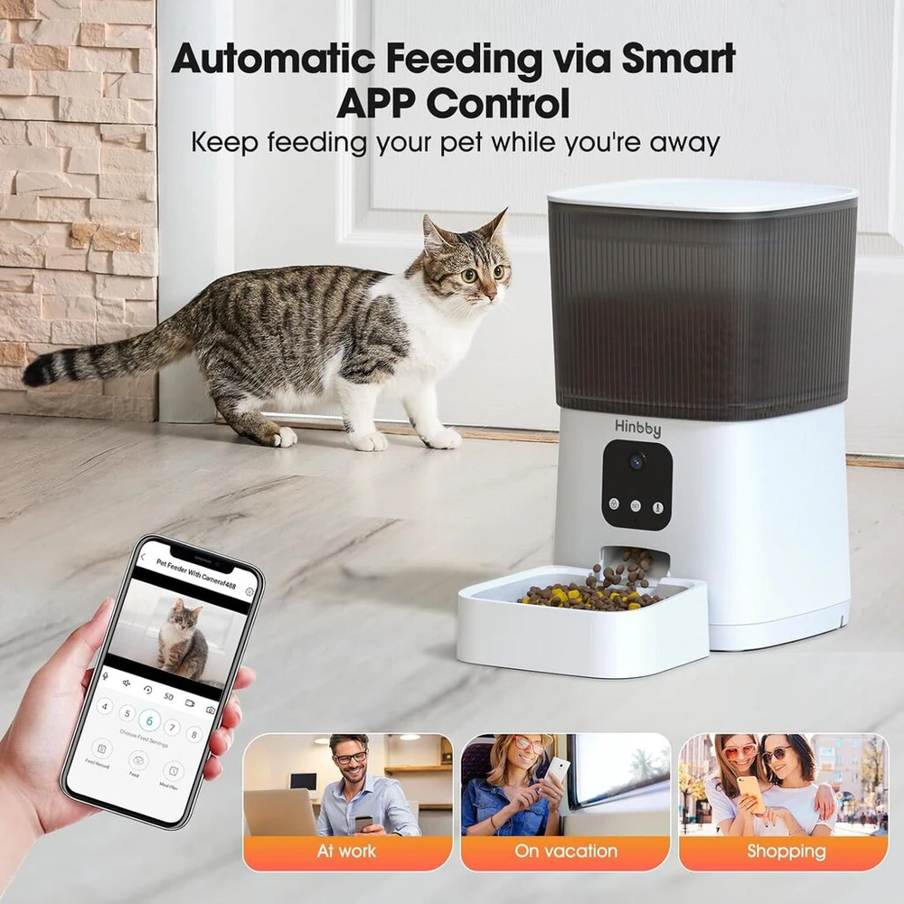 Automatinis šėrykla augintiniams su APP valdymu