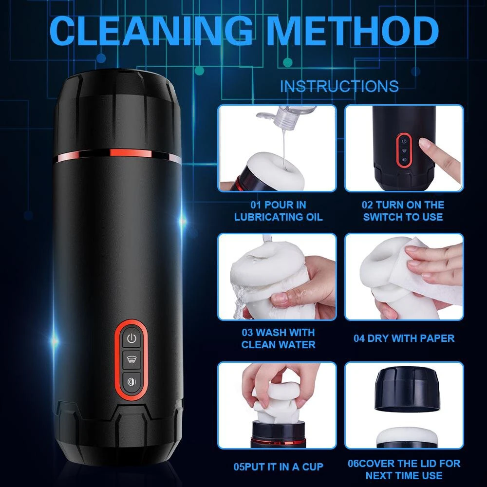 Automatinis vyriškas masturbatorius