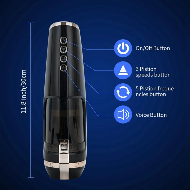 Automatinis vyriškas masturbatorius Ailighter
