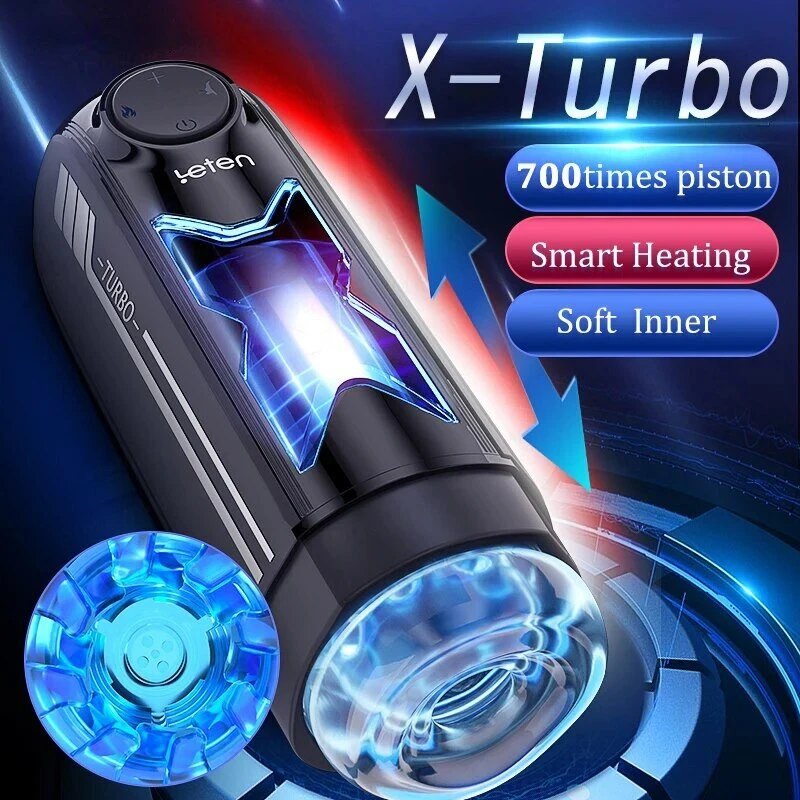 Automatinis vyriškas masturbatorius Leten