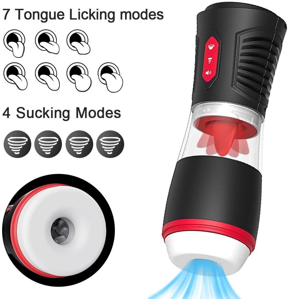 Automatinis vyriškas masturbatorius Oral Pleasure