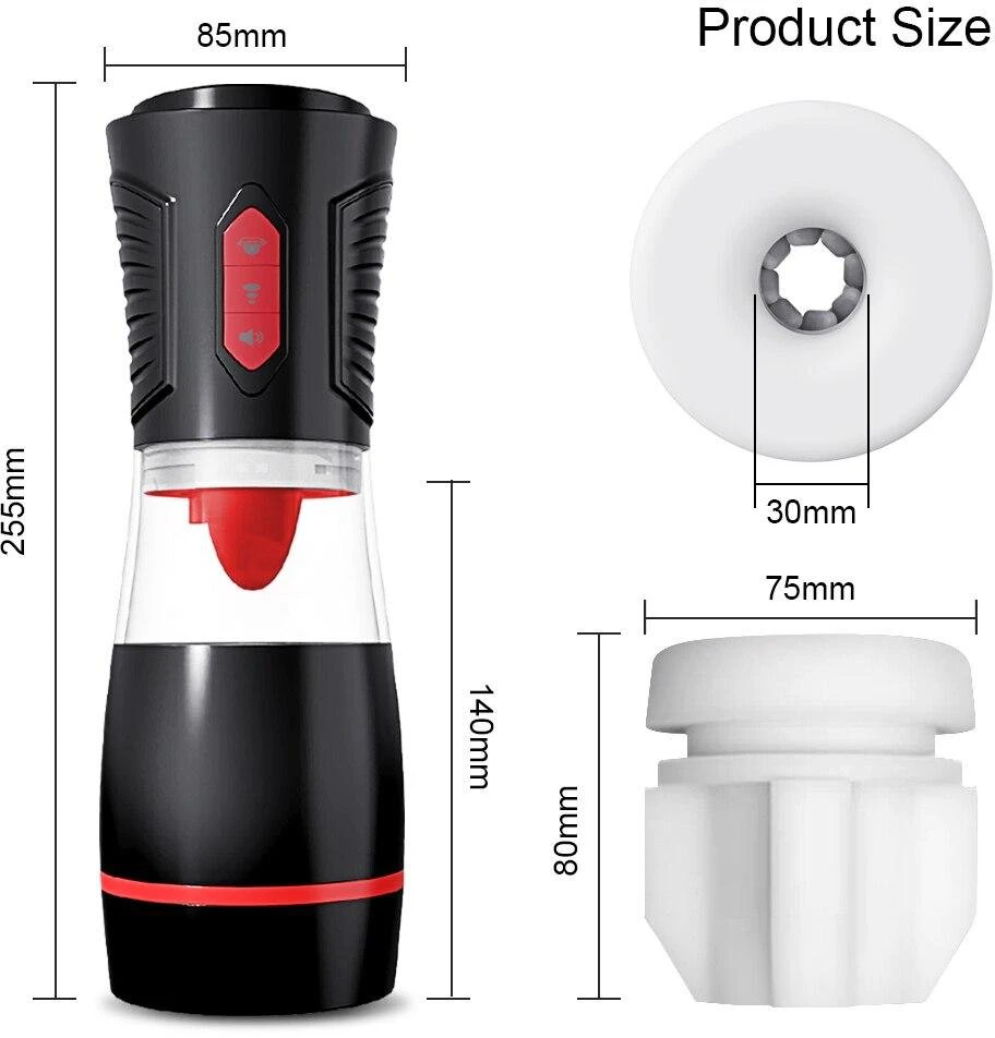 Automatinis vyriškas masturbatorius Oral Pleasure