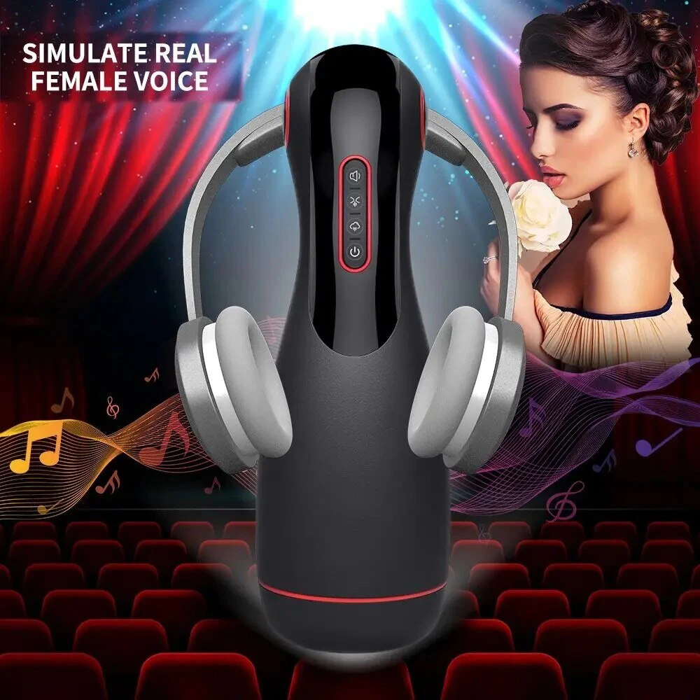 Automatinis vyriškas masturbatorius Smart Airplane Cup, baltas