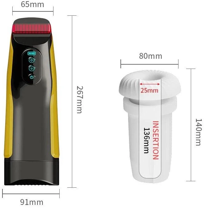 Automatinis vyriškas masturbatorius Smart Masturbator