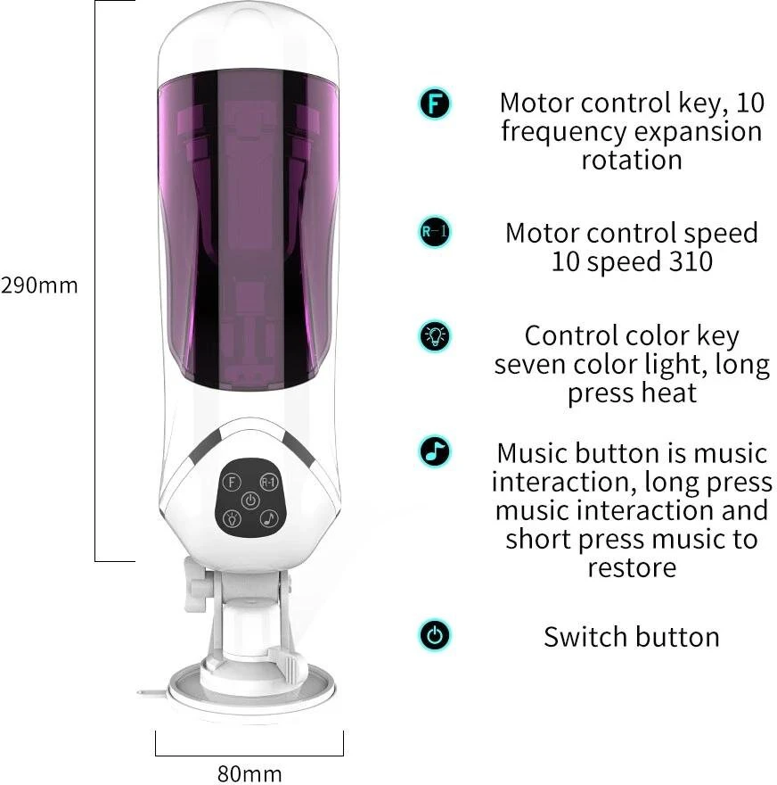 Automatinis vyriškas masturbatorius Smart Interaction