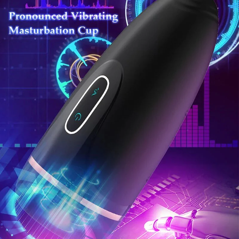 Automatinis vyriškas masturbatorius Smart Version, juodas