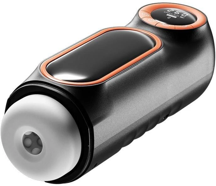 Automatinis vyriškas masturbatorius Telescopic Sucking Aircraft Cup