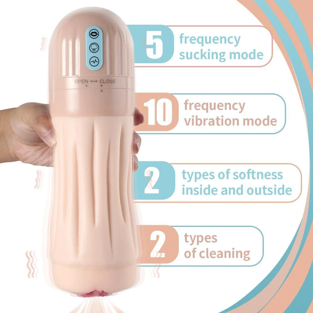 Automatinis vyriškas masturbatorius Vaginal Pleasure