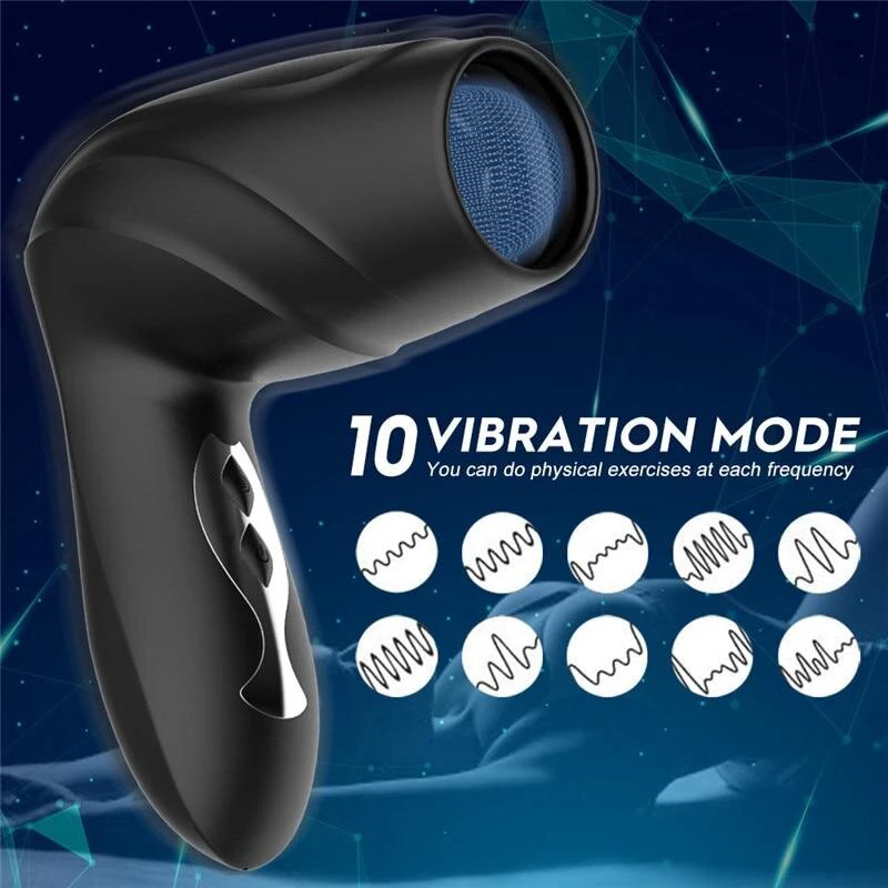 Automatinis vyriškas masturbatorius Vibrating Pleasure