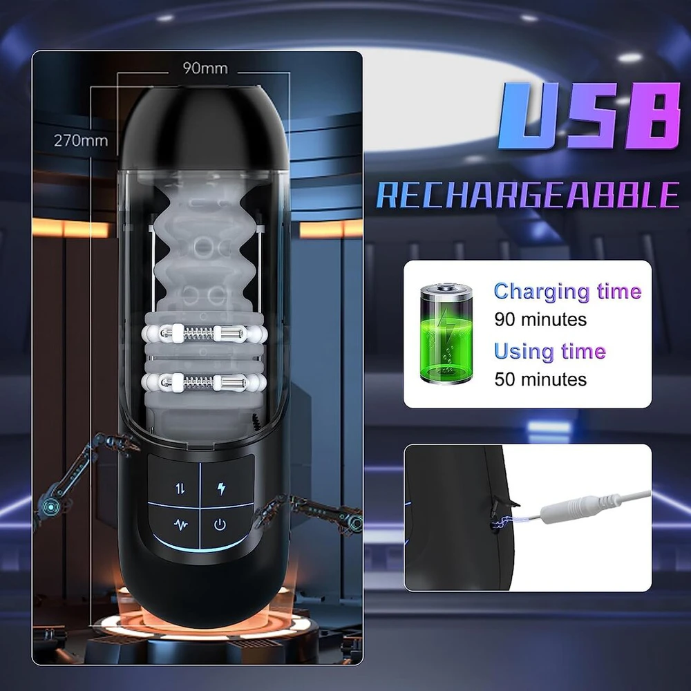 Automatinis vyrų masturbatorius