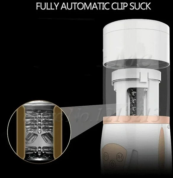 Automatinis vyrų masturbatorius Motorized Telescopic Stroker