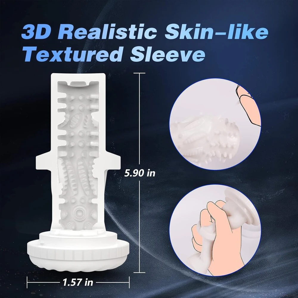 Automatinis vyrų masturbatorius Shower 2.0