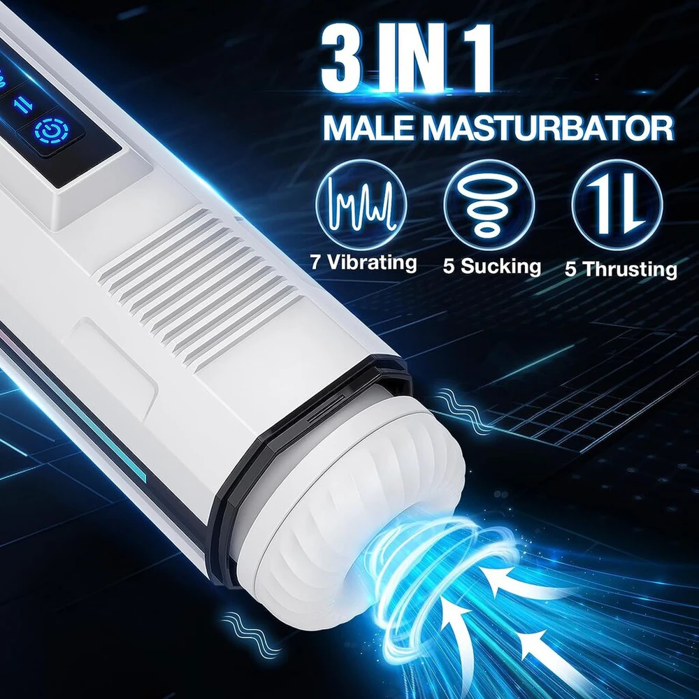 Automatinis vyrų masturbatorius Voyager