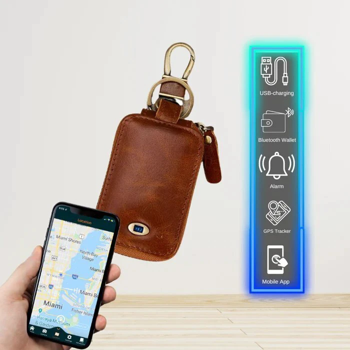 Automobilio raktų dėklas, SmartLb, juodas