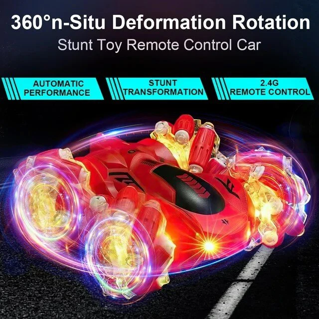 Automobilis su nuotolinio valdymo pulteliu