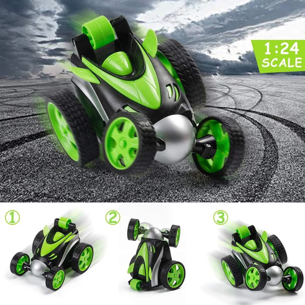 Automobilis su nuotolinio valdymo pulteliu Stunt Car
