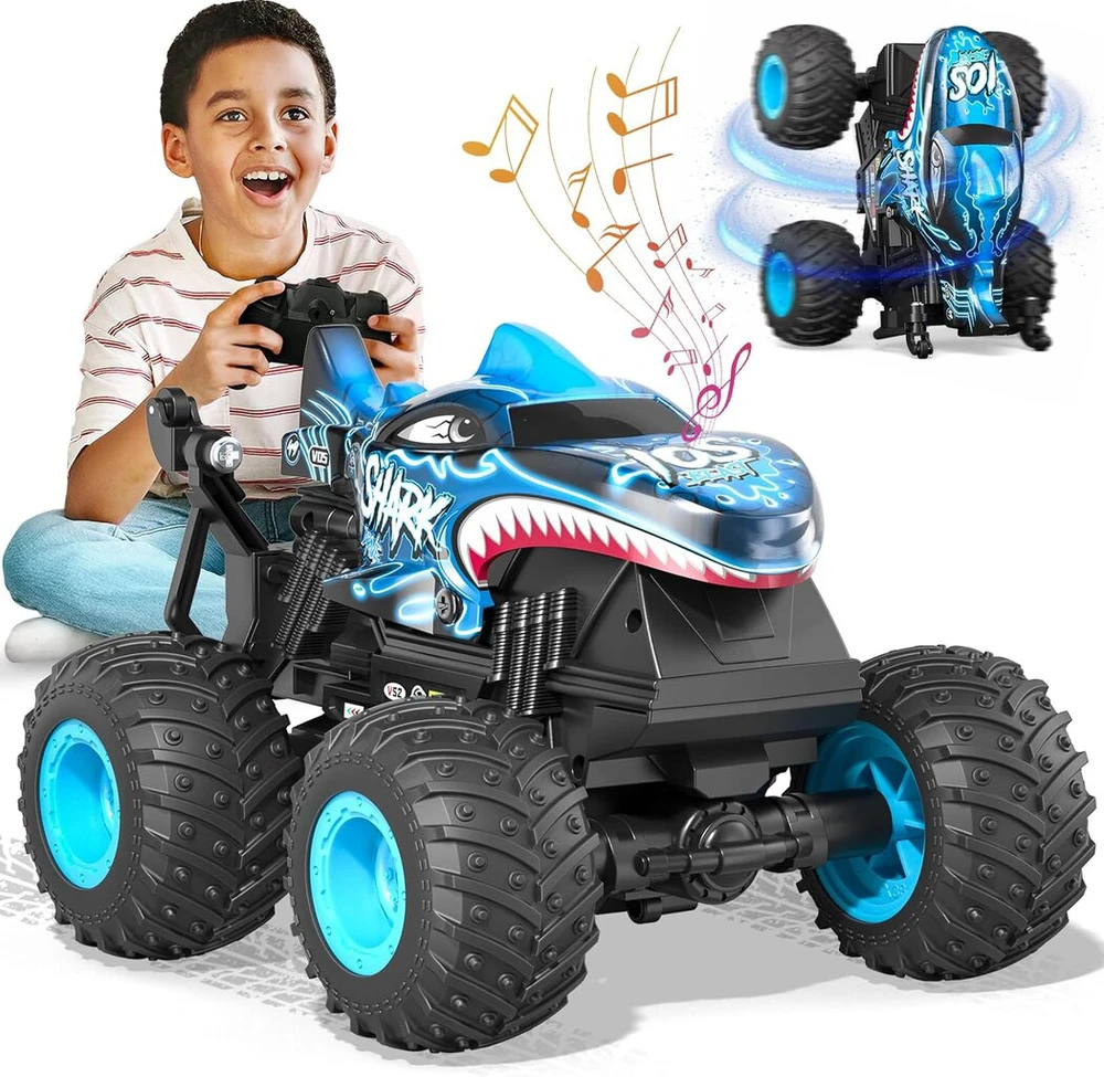 Automobilis su nuotolinio valdymo pulteliu