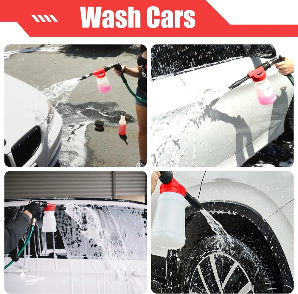 Automobilių plovimo putų pistoletas