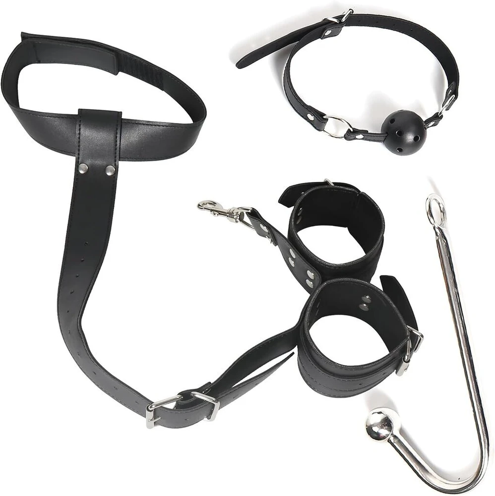 BDSM analinis kabliukas su kamuoliuku