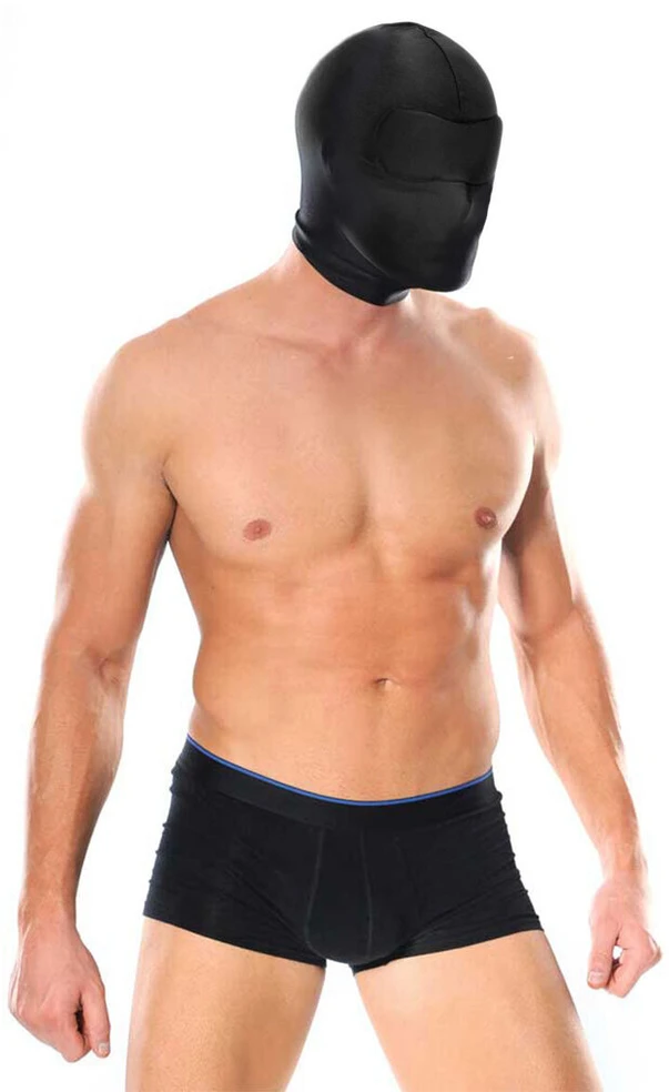 BDSM juoda kaukė