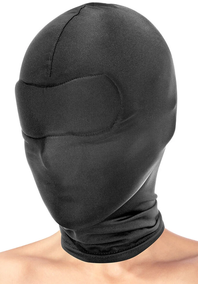 BDSM juoda kaukė
