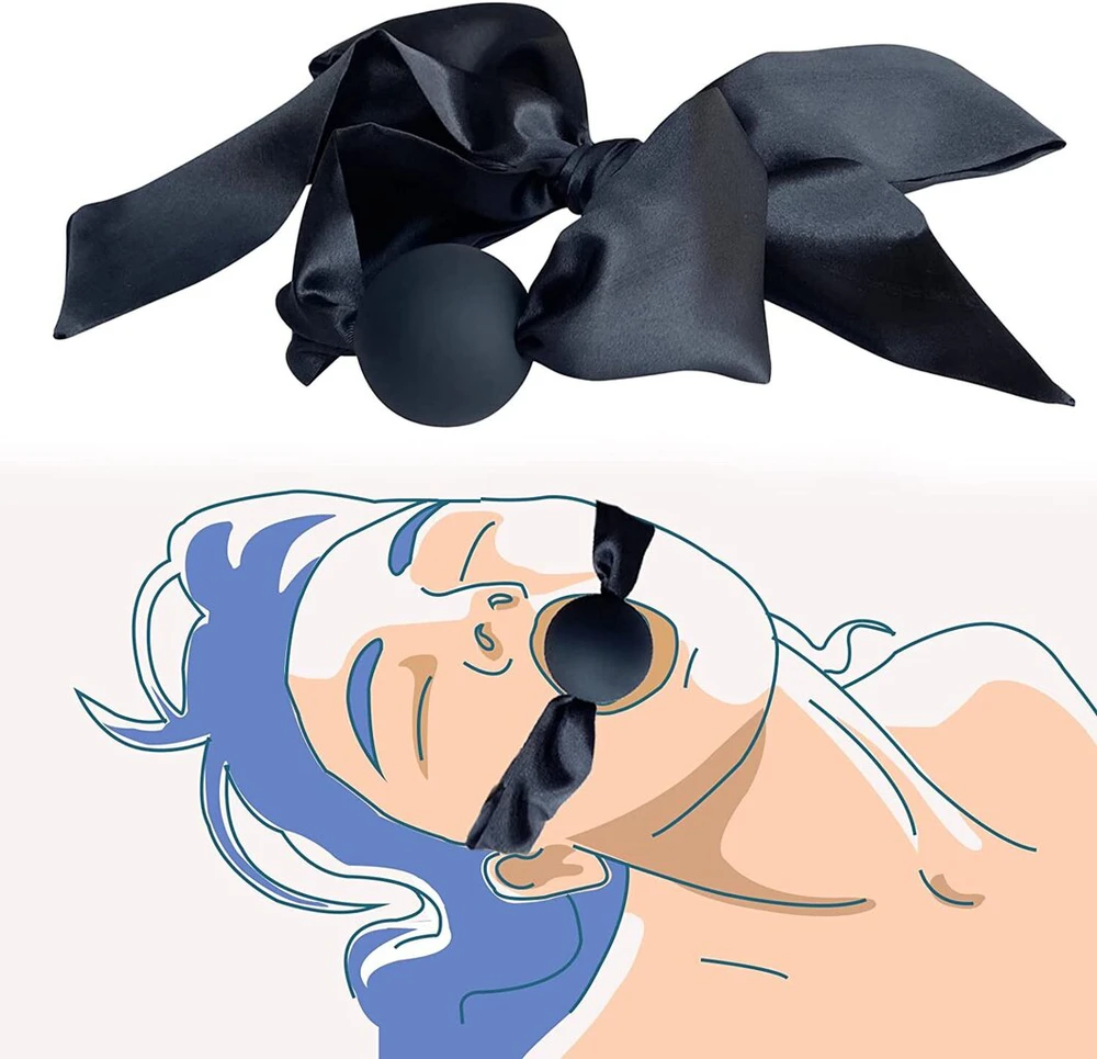 Burnos kaištis Elegance Gag, juodas