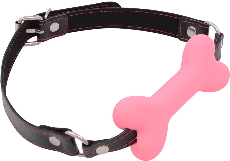 Burnos kaulas Bone Gag, rožinis