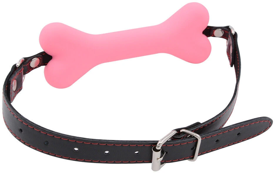 Burnos kaulas Bone Gag, rožinis