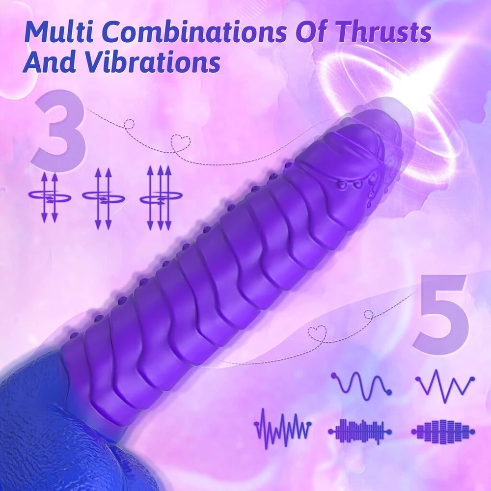 Dildo su nuotolinio valdymo pulteliu