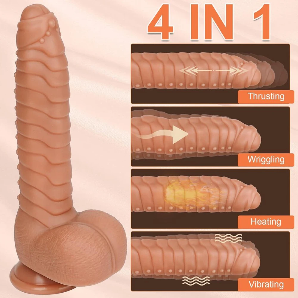 Dildo su nuotolinio valdymo pulteliu
